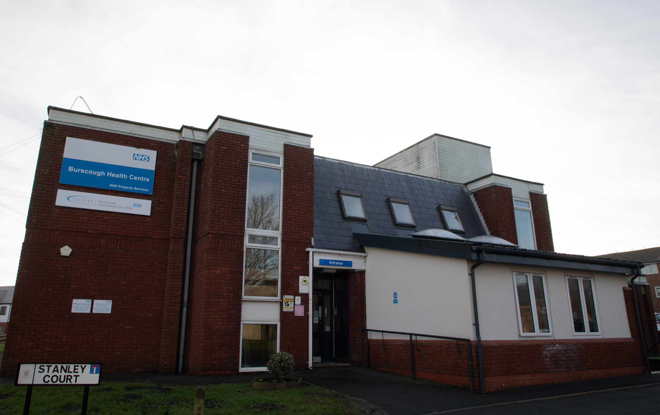 Exterior of Burscough Health Centre.