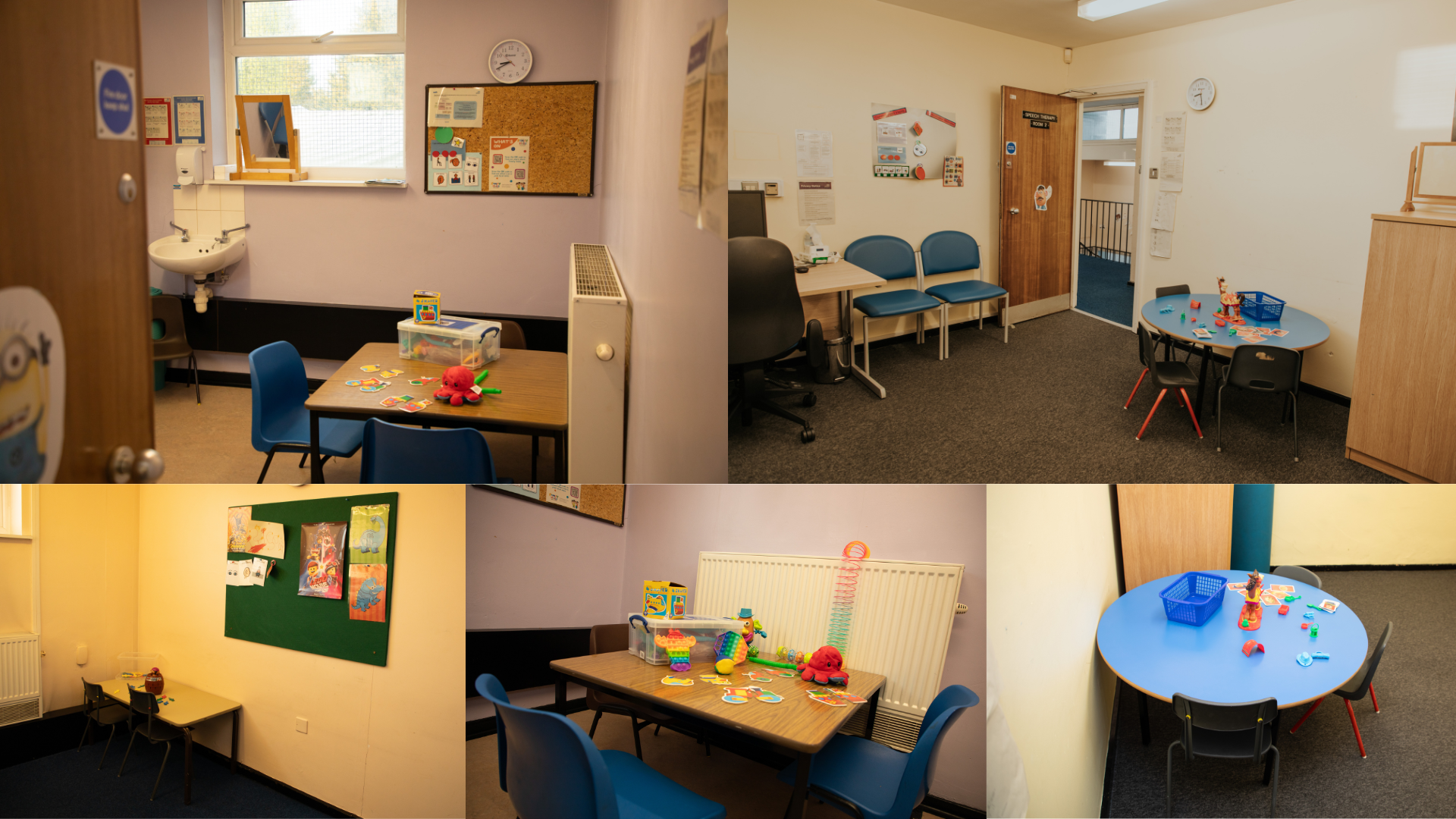 Mix of rooms at Birleywood Health Centre