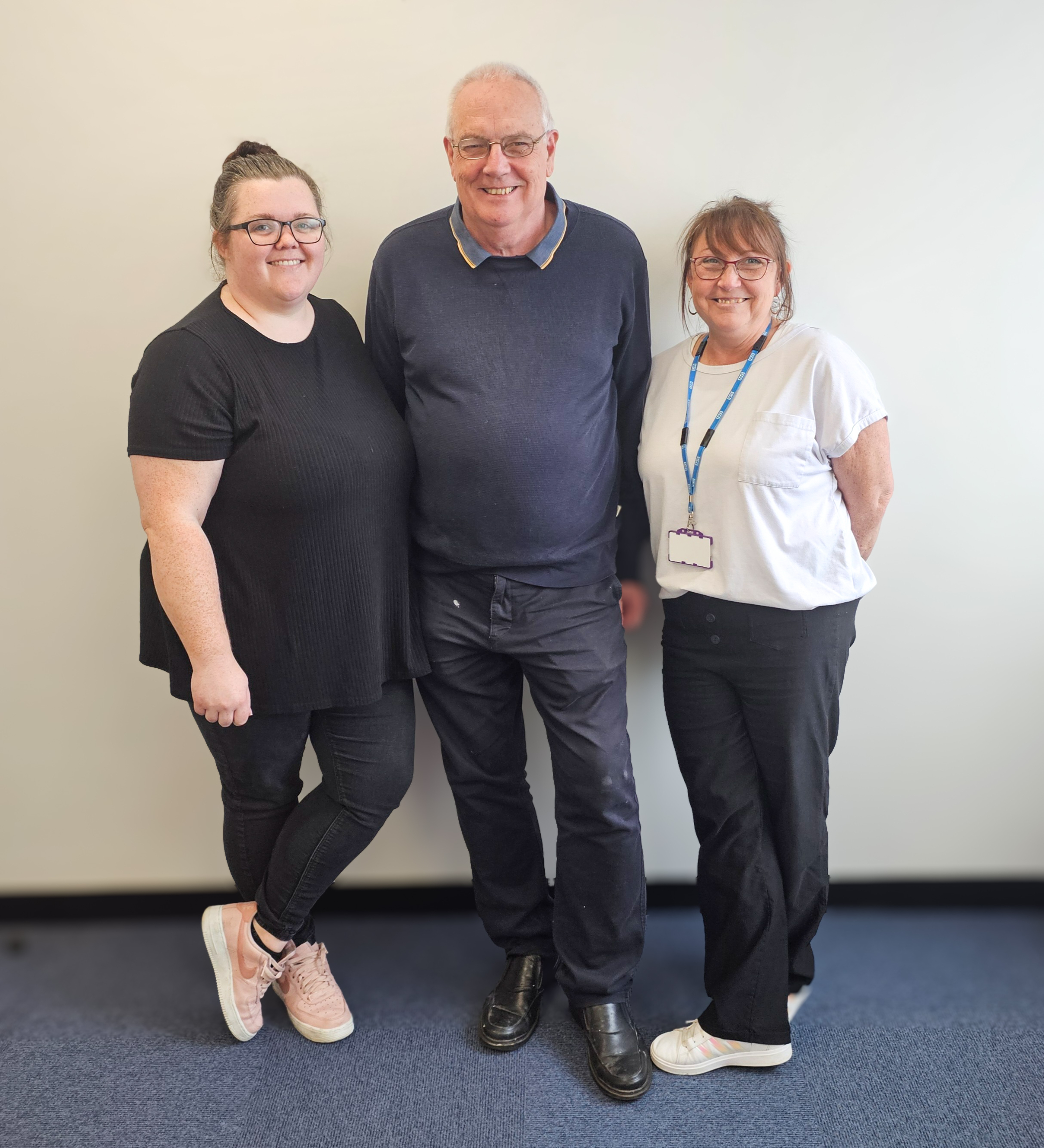 Helen, Kevin and Beverley - Support time and recovery workers at EIS, LSCft..jpg