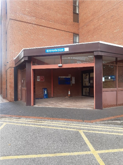 Entrance to Bickerstaffe House