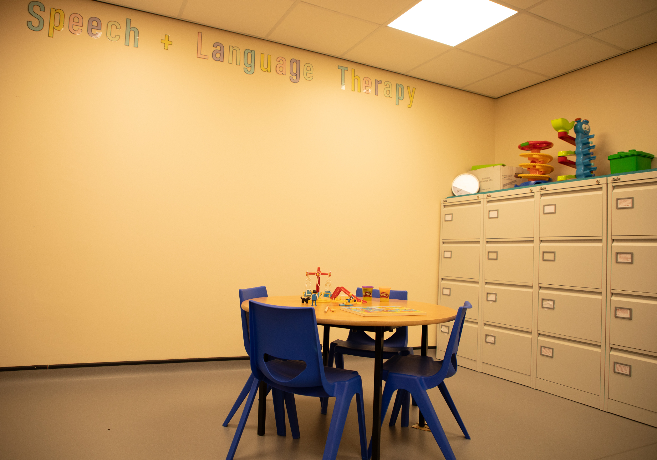 Clinic room at Hants Lane clinic.
