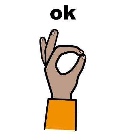 Ok sign language