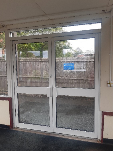 Doors to Bickerstaffe House