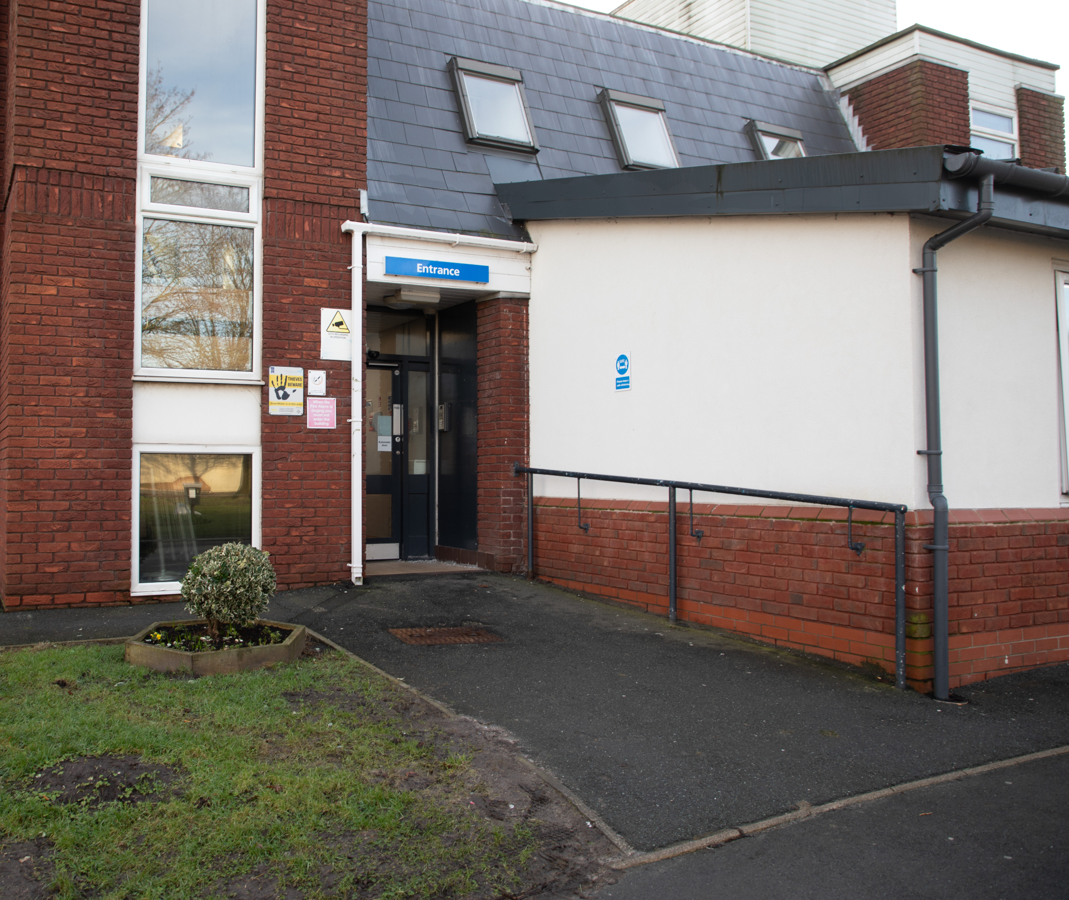 Exterior of Burscough Health Centre.