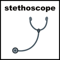 illustration of stethoscope