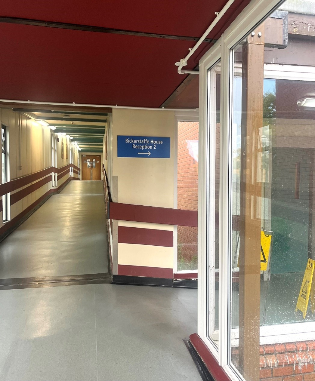 Hospital corridor