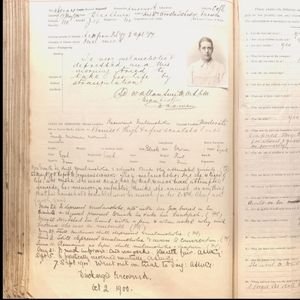 Image of an old diary
